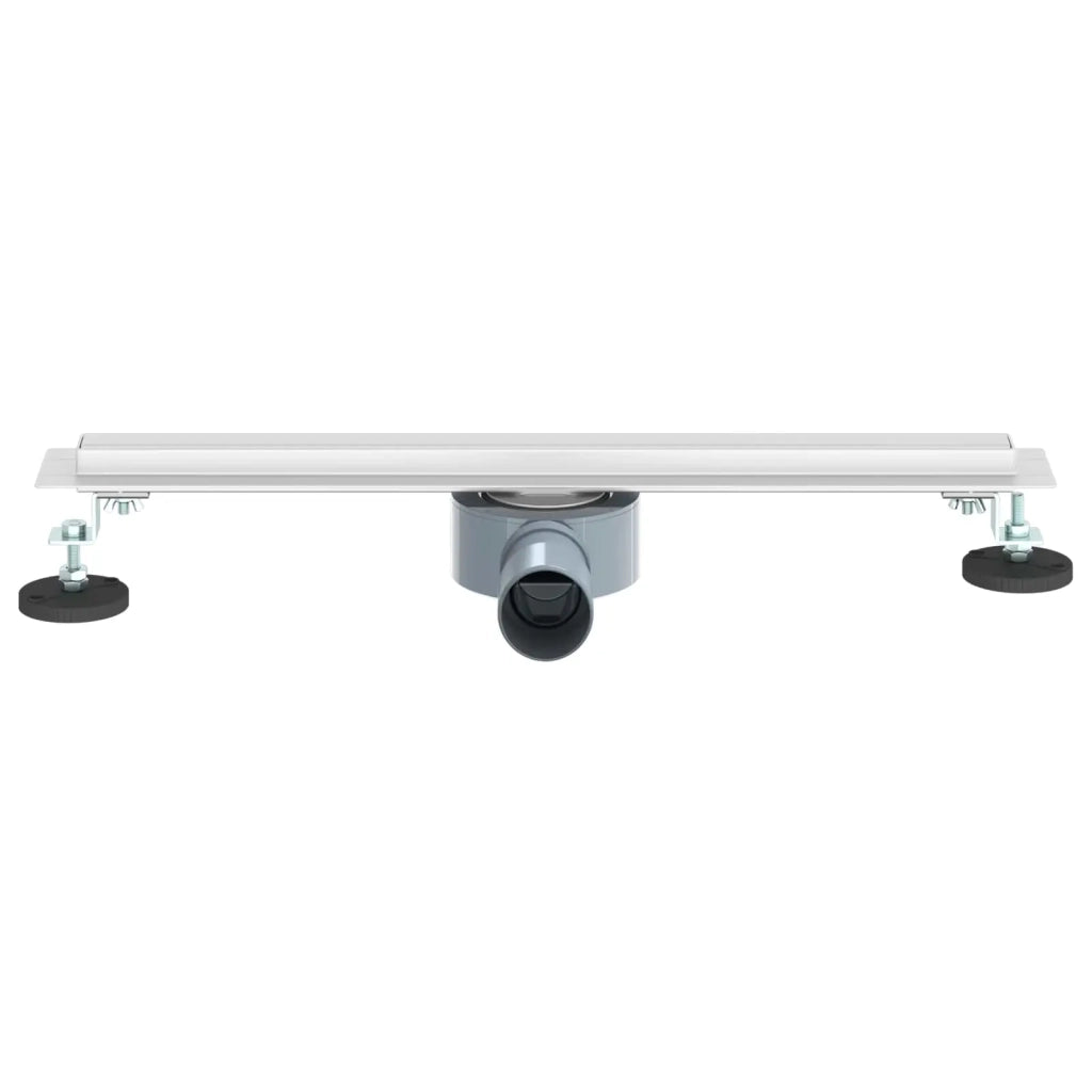 Scolascale per doccia a 360° con modello slim Argento 50 cm 42015985