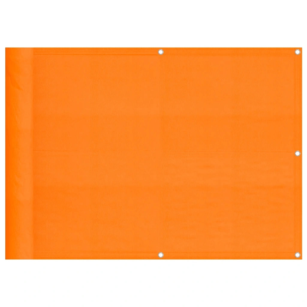Paravento da Balcone Arancione 75x1000cm 100% Poliestere Oxford 42002140