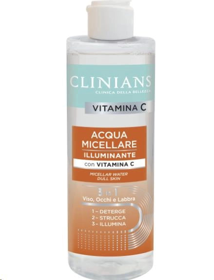 CLINIANS ACQUA MICELLARE ILLUMINANTE ALLA VITAMINA C 400 ML