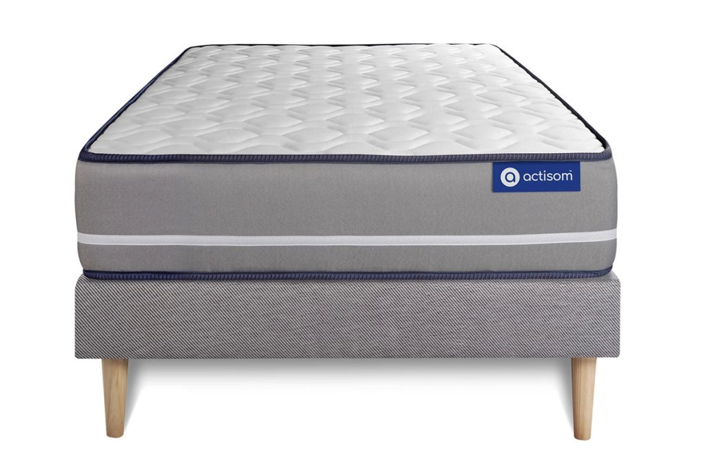 Kit rete e materasso matrimoniale Actimemo pur 80x190cm - Spessore : 20cm- memory foam - rigido