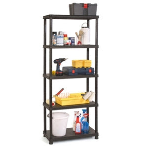 Keter SCAFFALE PLUS 5 RIPIANI 80X40XH187CM NERO