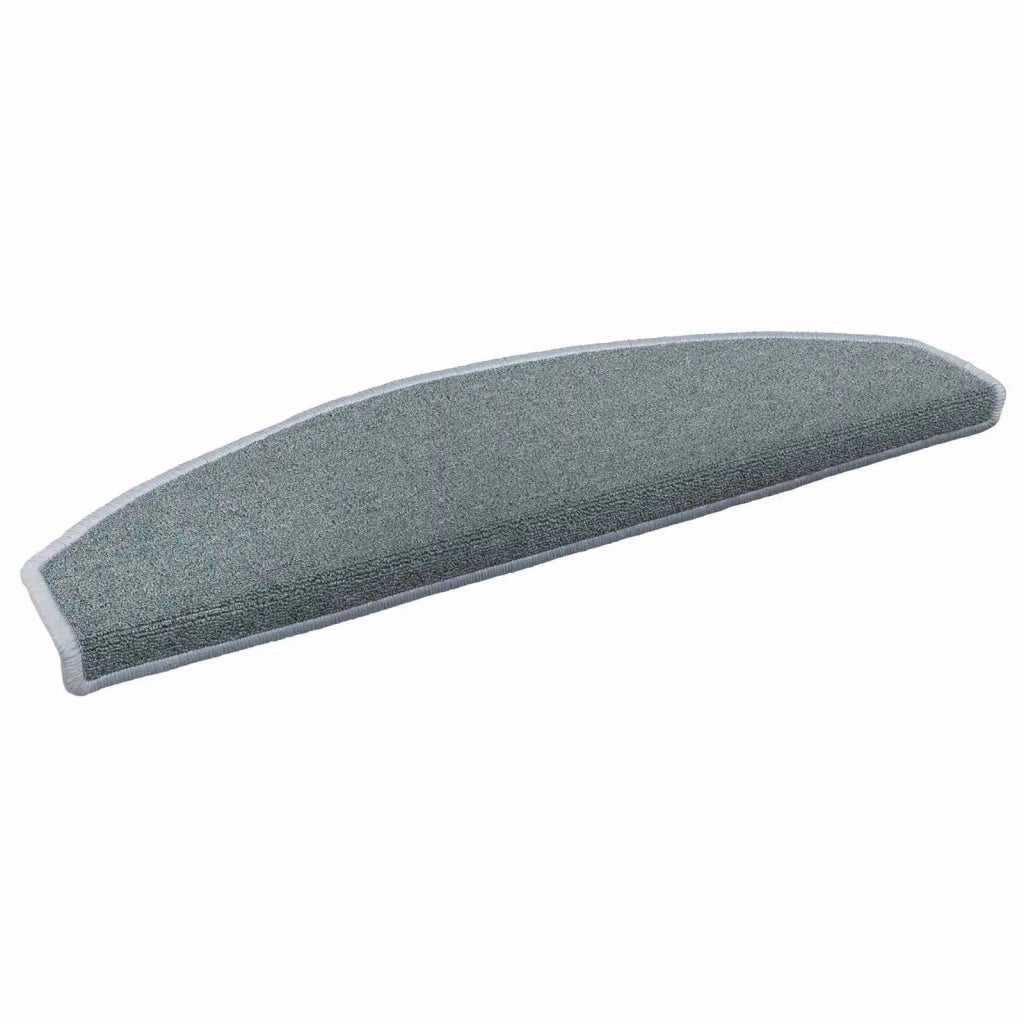 Tappetini per scale autoadesivi Semicircolare 15 pz | Gradini per Scale Blu mare