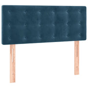 Testiera | Testata Blu scuro 90x5x78/88 cm in Tessuto