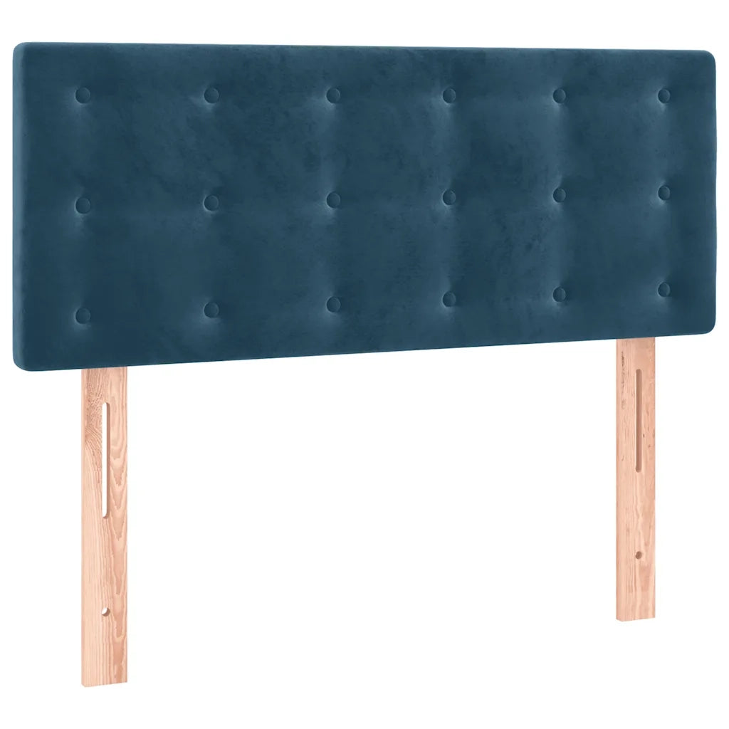 Testiera | Testata Blu scuro 90x5x78/88 cm in Tessuto