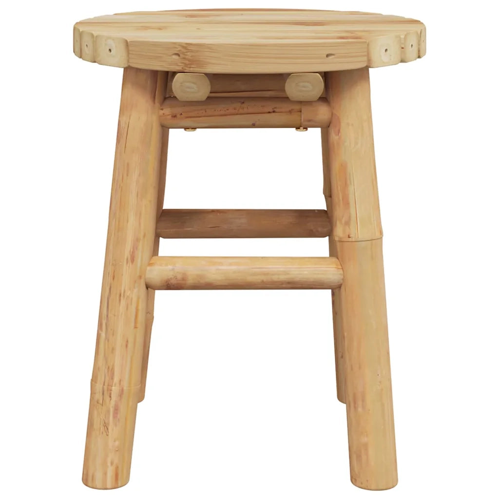 Pouf Bambù Naturale 30 x 30 x 36 cm Bambù 4106588