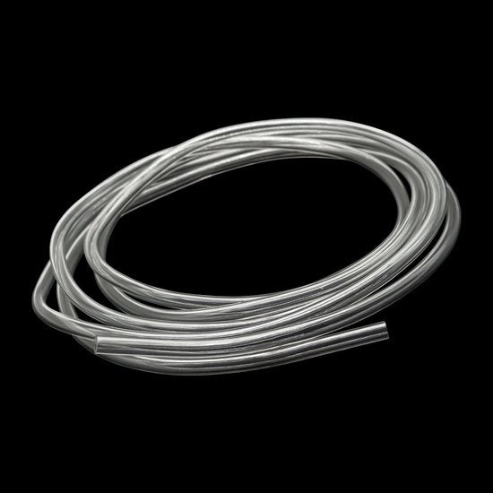 Slang in PVC trasparente - 2 Metri - 9mm ID x 11mm OD - Resistente allo shock e chimico