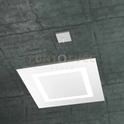 CARPET SOSPENSIONE 60X60 4 LUCI BIANCO 1137-S60-BI