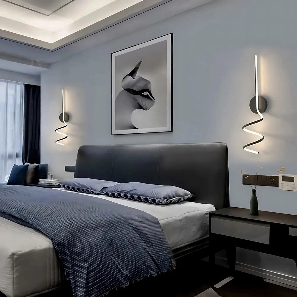 Applique Da Parete Led Lhj061-w Black