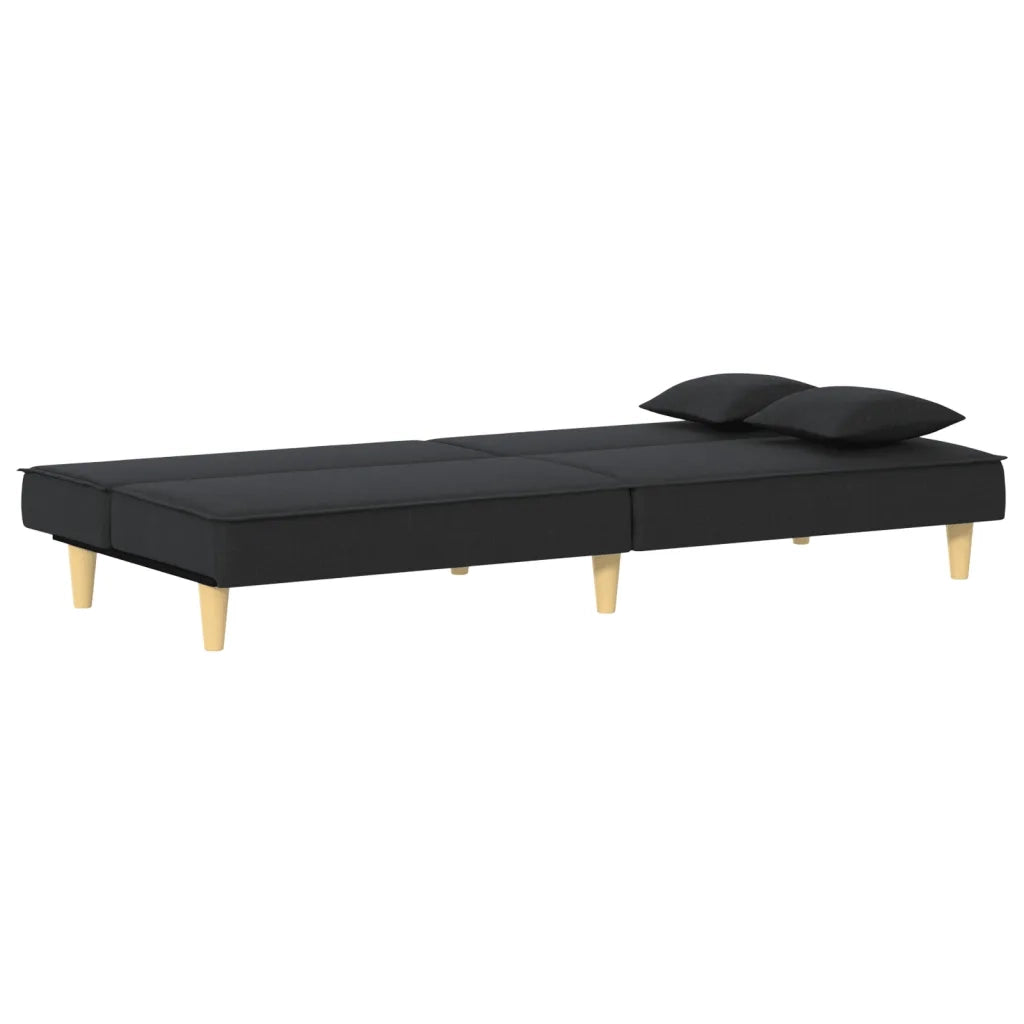 Divano letto | Sof¨¤ letto | Letto singolo Nero in Tessuto