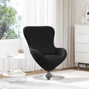 Poltrona uovo Nero Velluto 42002730