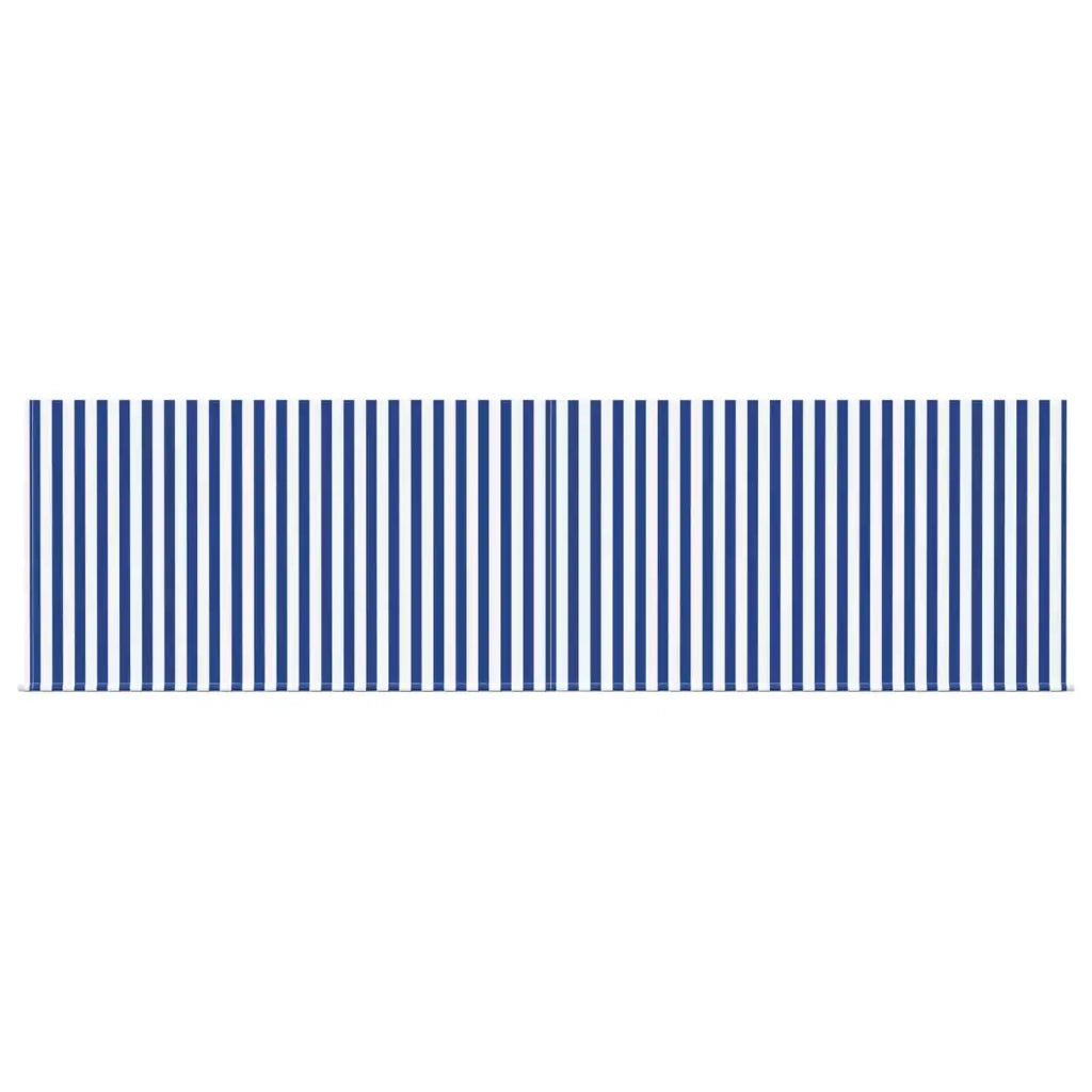Tenda Retrattile Blu e Bianco 400 × 300 cm 3330854