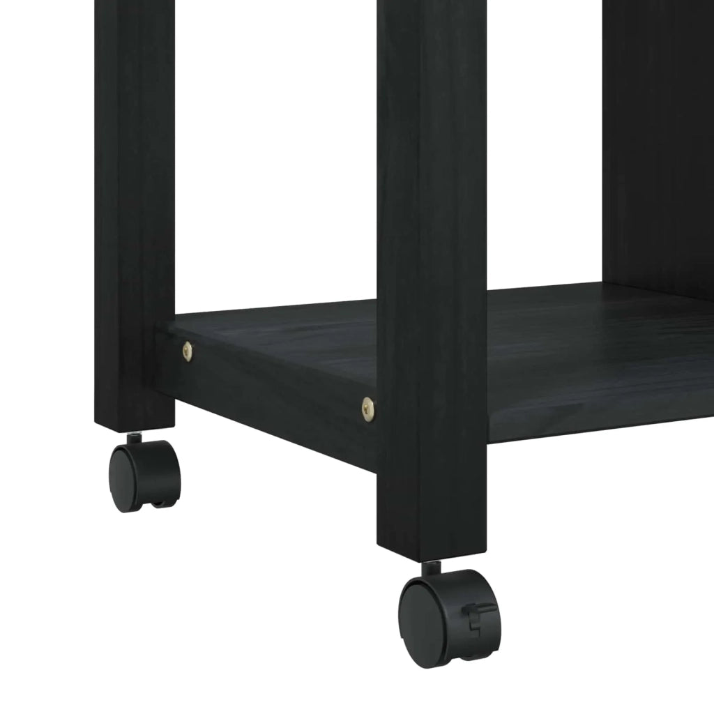 Carrello da Cucina MONZA Nero 84 x 40 x 88,5 cm 42027043