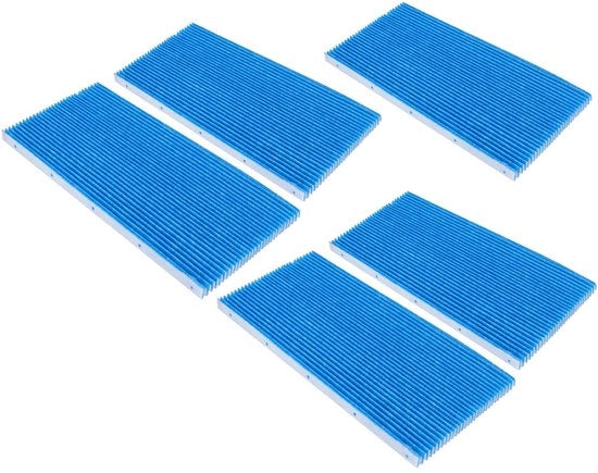 Set di sostituzione per filtro dell'aria 5 pezzi - Adatto per MCK57LMV2 - Allergie - Non tessuto - Filtraggio efficiente - Grande capacità - Filtro dell'aria