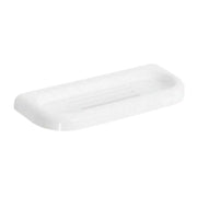 PORTA SPUGNA E PORTA SAPONE COMBINATO  SERIE LINEA- Bianco- METAF- pezzi 1