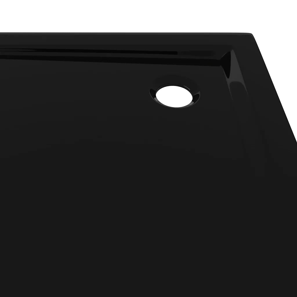 Piatto Doccia Quadrato in ABS Nero 90x90 cm 148913