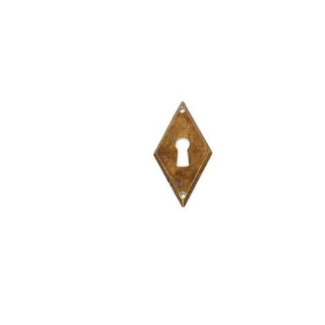 BOCCHETTA PER MOBILI '8044/8039' VERTICALE 35x85 mm - Patinato antico - GIUSTI