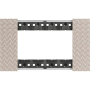 Bticino Living NOW Placca 504 4P Moduli OPTIC KA4804MM