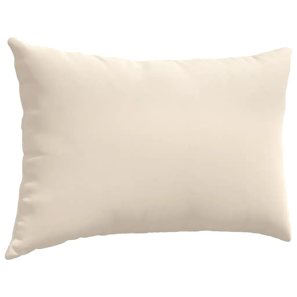 Cuscini da Divano 2 pcs Beige 60 x 40 cm Tessuto 42013687