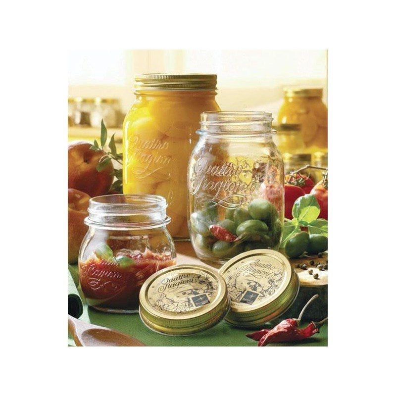 BARATTOLO 150 CC QUATTRO STAGIONI BORMIOLI VASO PER CONSERVE