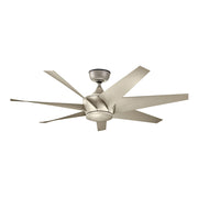 Ventilatore soffitto 137 cm Kichler Lehr II telecomando
