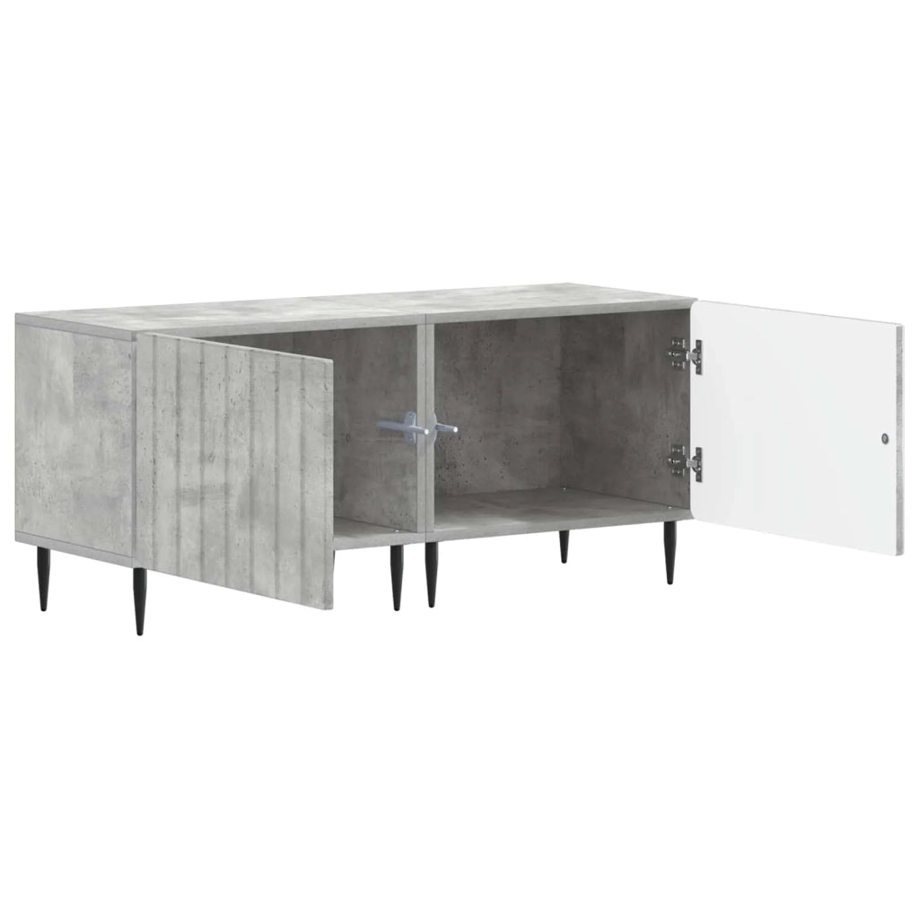 Mobile TV Grigio Cemento Legno ingegnerizzato 896458