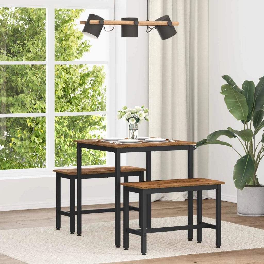 Tavoli da pranzo 70 x 70 x 75 cm Legno ingegnerizzato Quadrato 892624