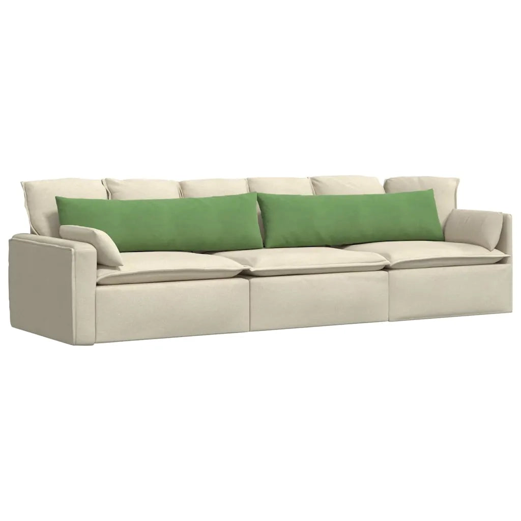 Cuscini da Divano 2 pcs Verde chiaro 145 x 40 cm 42013845