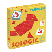 Tangram con 120 sfide,Djeco, Eta 6-99 anni