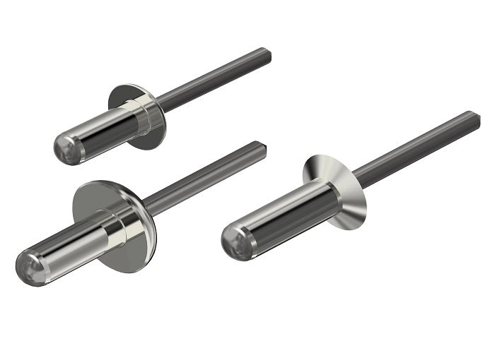 RIVETTO A STRAPPO 4,8x8 mm - 100 pezzi- TECFI