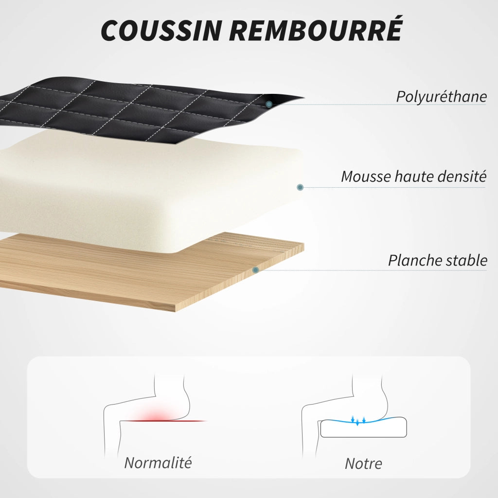 Sedia da ufficio ergonomica ¨C zephmum ¨C nero