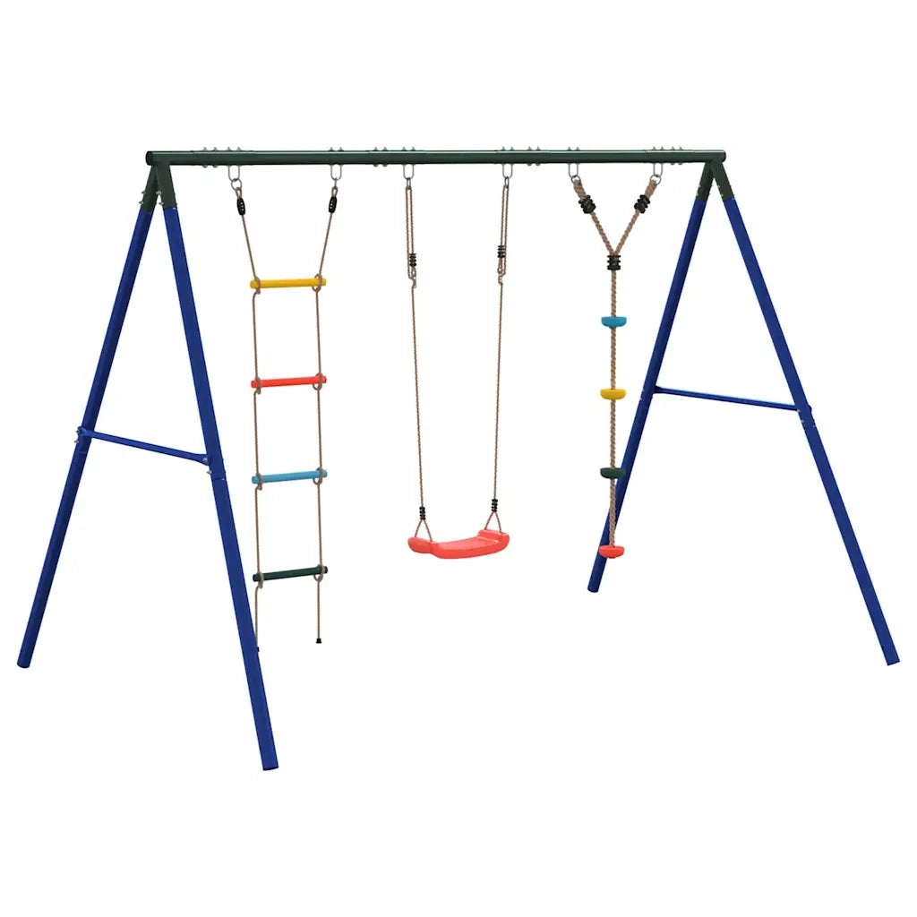 Set Gioco da Esterno con Altalena Scala e Altalena a Disco CFW5802597