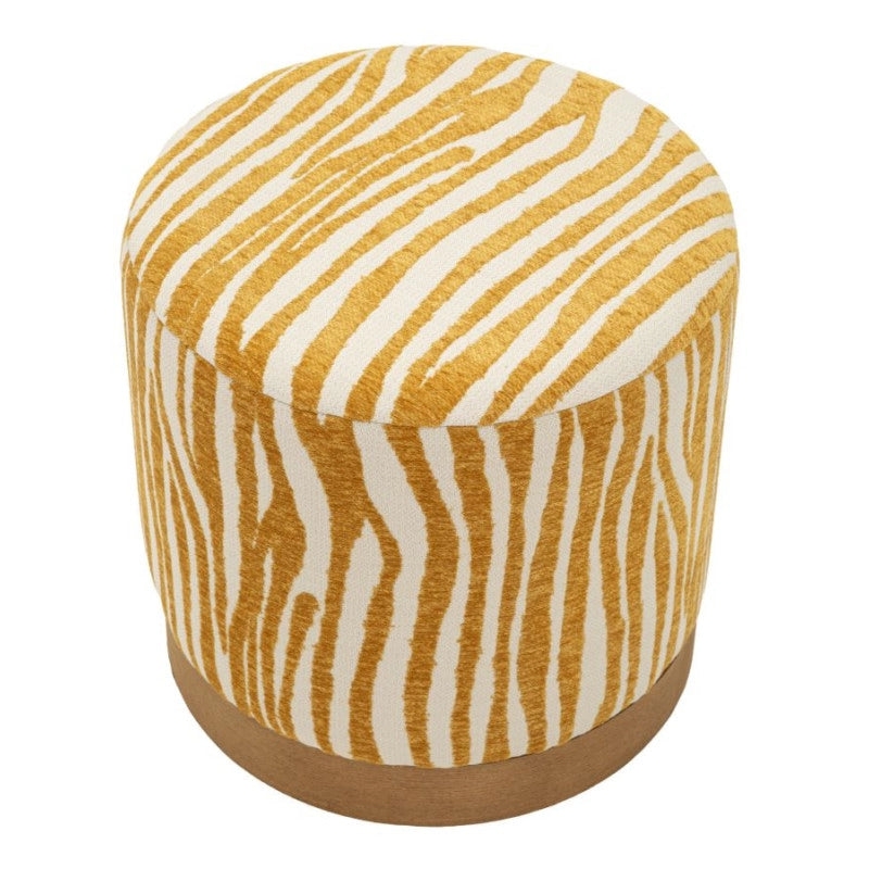 Puff Savana Senape cm ø 40x40