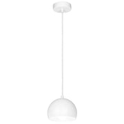 Lampada a sospensione bianca minimal Sool E27 15W Luminex