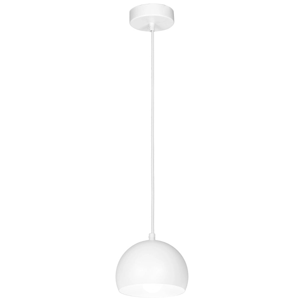 Lampada a sospensione bianca minimal Sool E27 15W Luminex