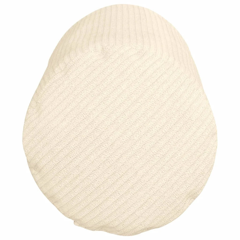 Cuscini a rullo 2 pcs Crema Ø 15 x 40 cm Tessuto in Cords 42014305