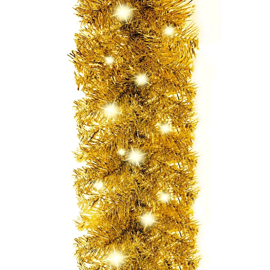 Ghirlanda Natalizia con Luci a LED 5 m Oro 329201