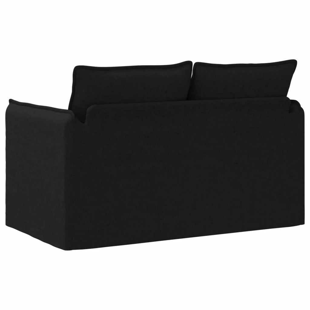 Divano Nero 136 x 82 x 85 cm Tessuto 42024513