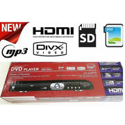 Trade Shop - Lettore Dvd Div Cd Mp3 Usb Hdmi Media Player Telecomando Sd Jpeg -