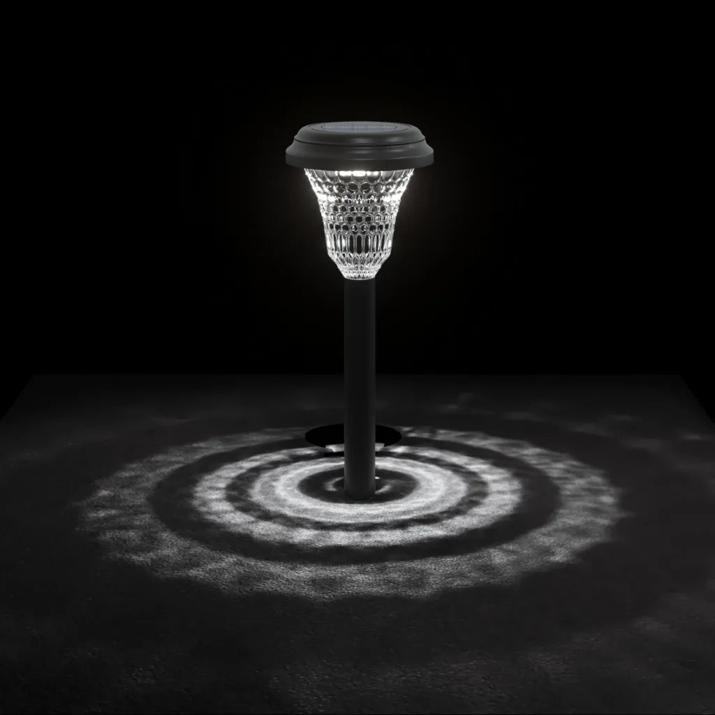Luci Solari per Percorsi con Picchetti 12 pz Bianche 4008191