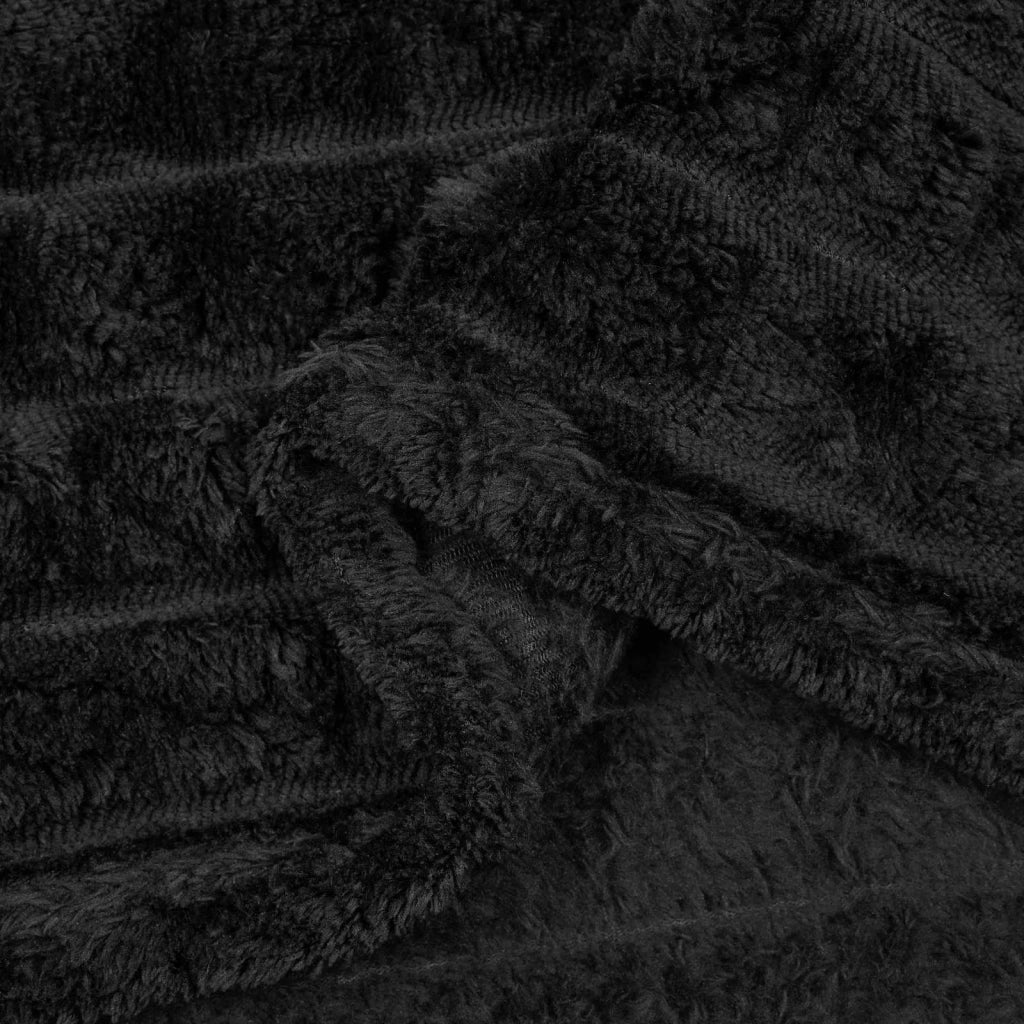 Coperta Nero 150 x 130 cm Panno 42016929
