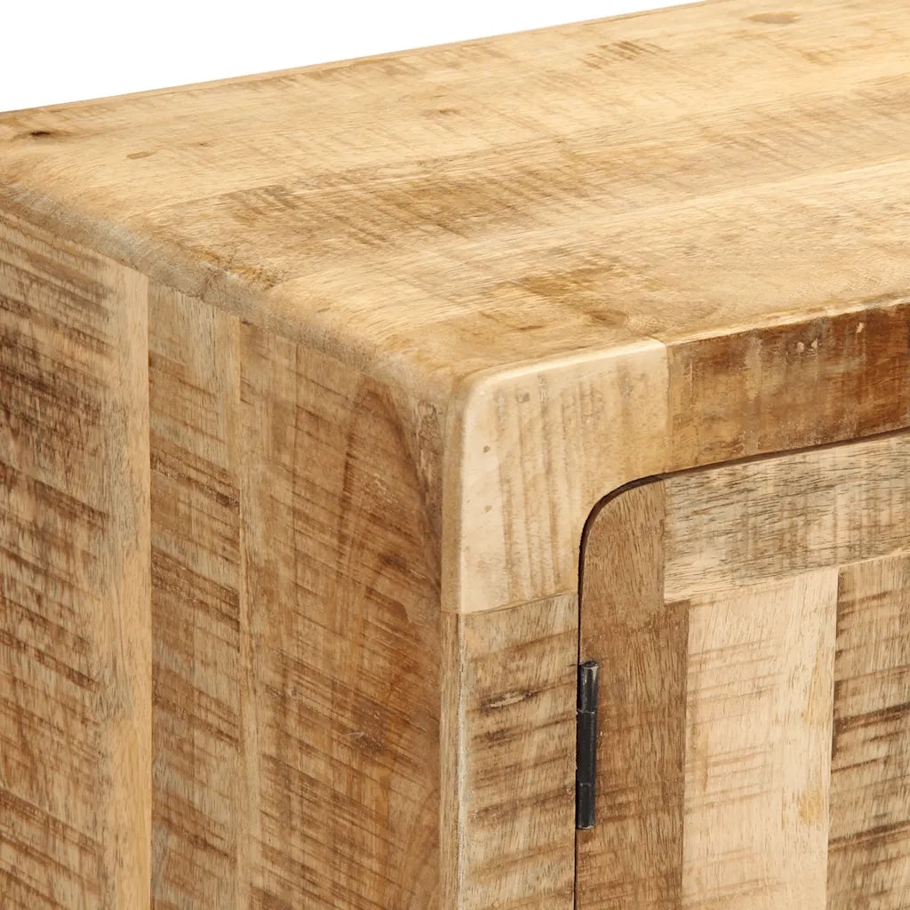 Mobile Porta TV 105x46x32 cm in Massello di Mango Grezzo 4104521