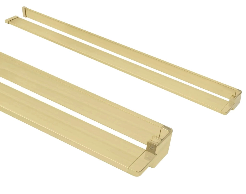 Mensola Con Appendiabiti Evo Gold Brush