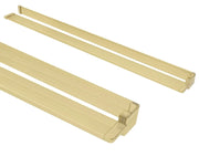 Mensola Con Appendiabiti Evo Gold Brush