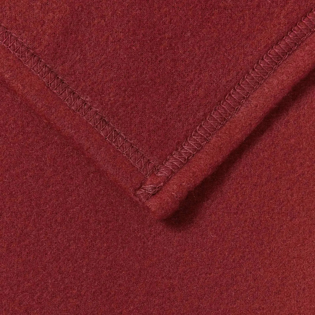 Coperte da Pile 24 pcs Rosso Bordeaux 240 x 220 cm Panno