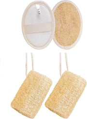 Scrubber corpo e asciugamano naturale esfoliante - 78 g