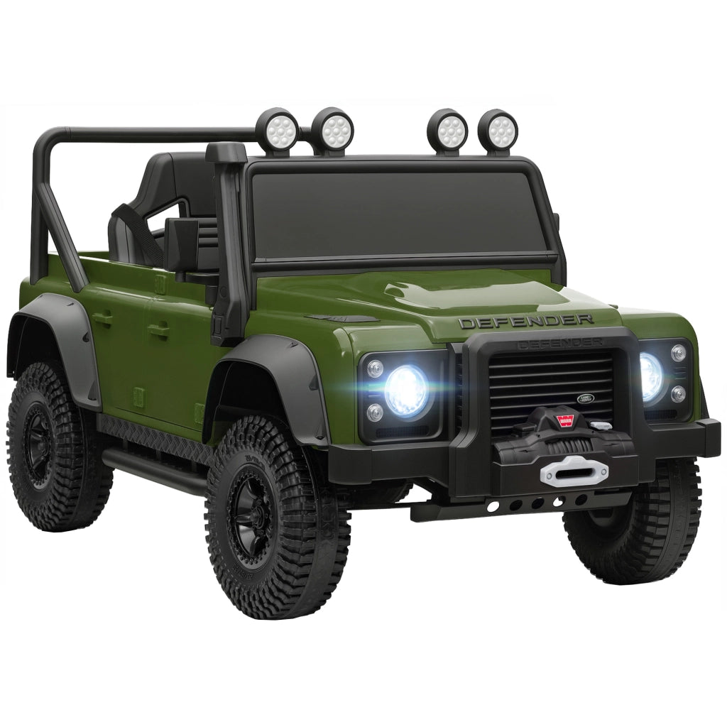 Macchina Bambini Verde 12V LED Telecomando Sospensioni ¨C Minimal ¨C Verde