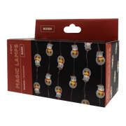 Catena luci esterna 5m 50LED 6500K Pupazzo BT USB
