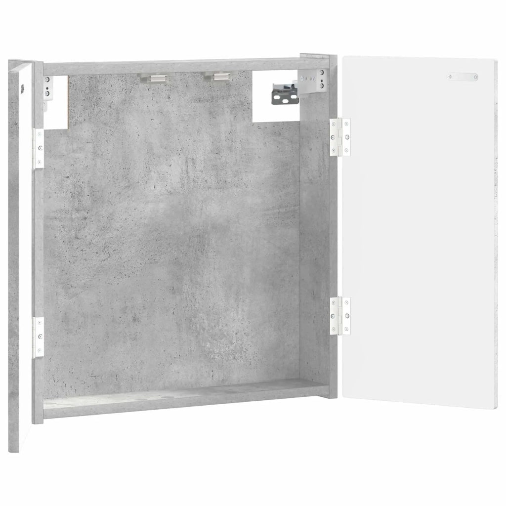 Armadio per Dartboard DELFT Grigio Cemento Legno ingegnerizzato 897108