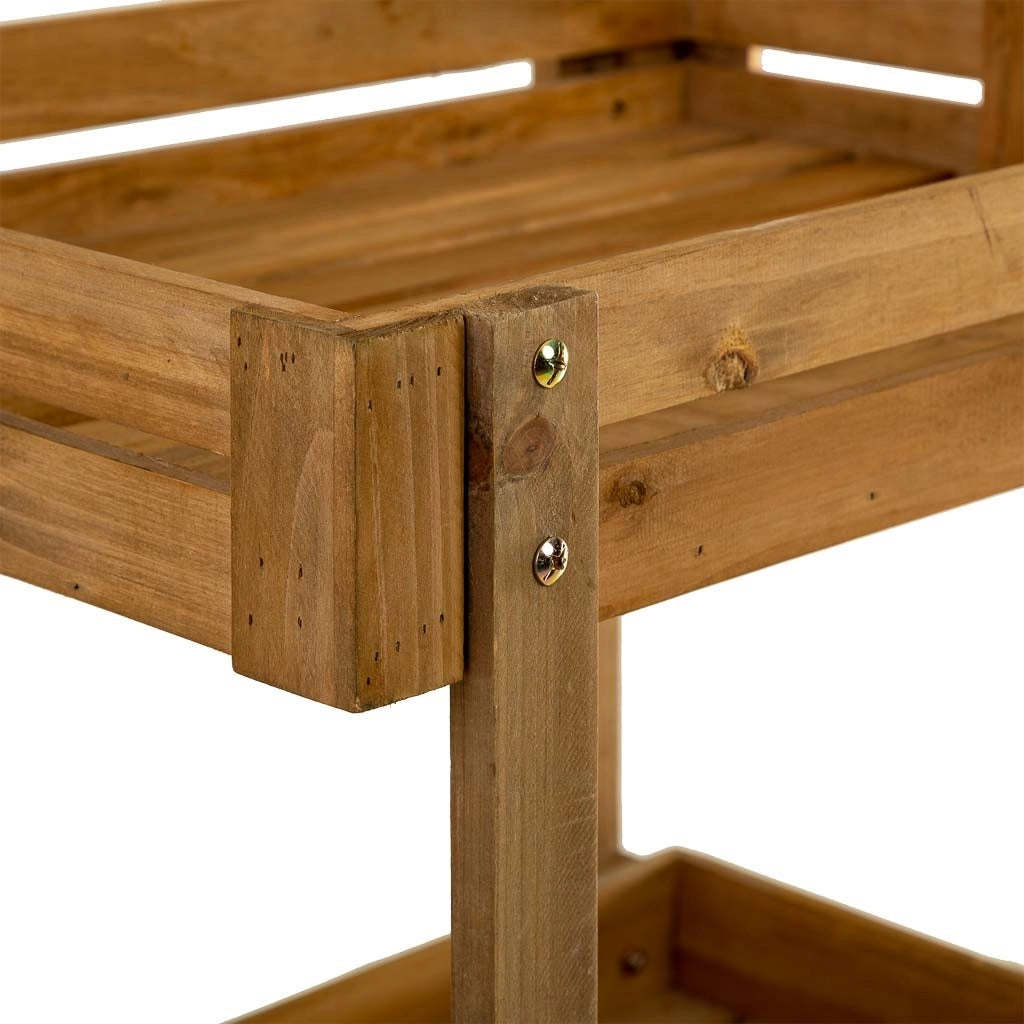 Scaffale espositivo in legno a 4 ripiani