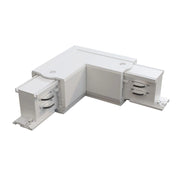Connettore Angolare Destro Plastica Bianco